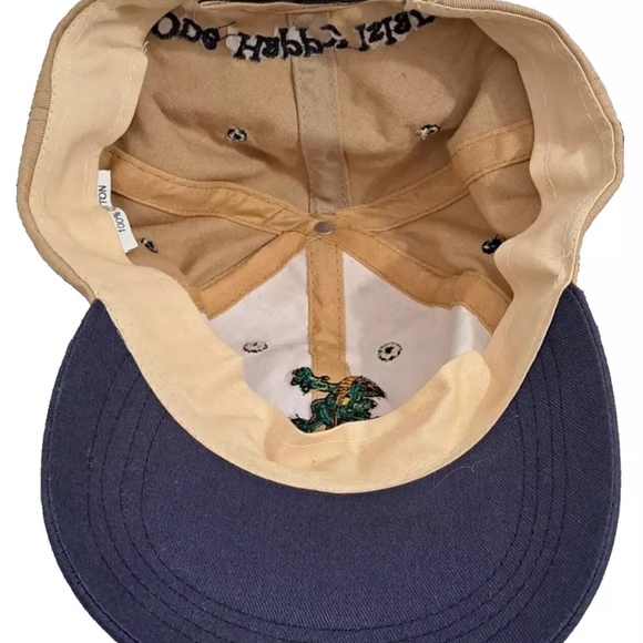 Aruba One Happy Island Hat Cap Men's Strap Back Black Adjustable Baseball - Picture 8 of 8